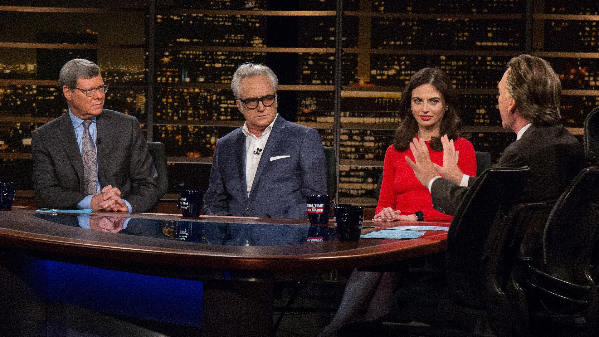 Still from Maajid Nawaz; Richard Painter; Bianna Golodryga; Charlie Sykes; Bradley Whitford