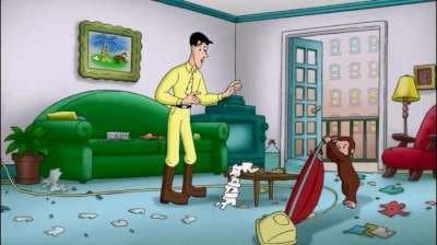 Still from George Cleans Up