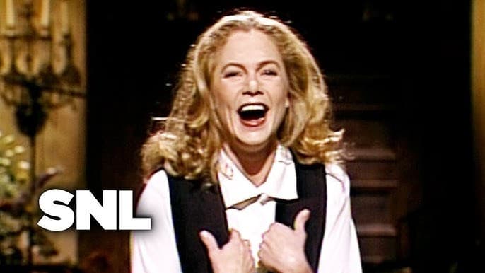 Still from Kathleen Turner/Billy Joel