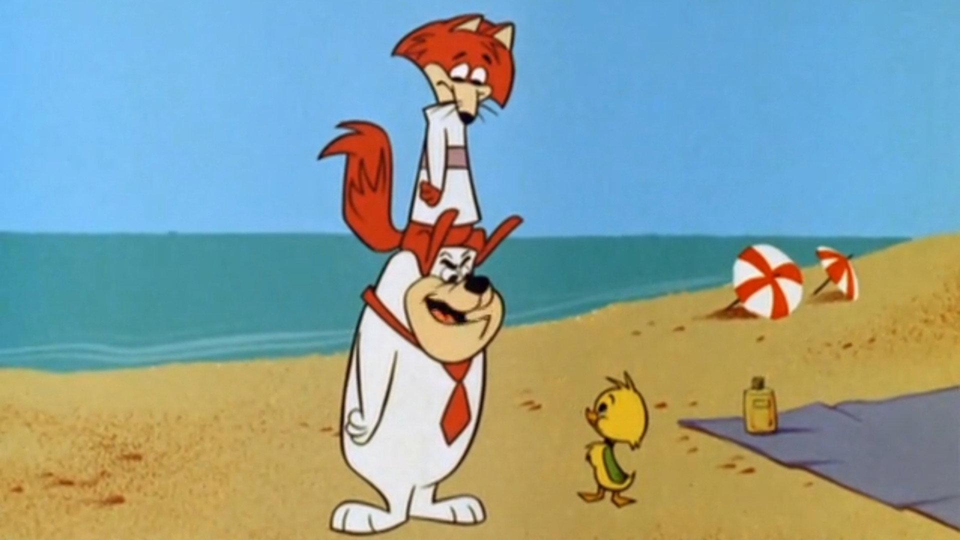 Still from Beach Brawl