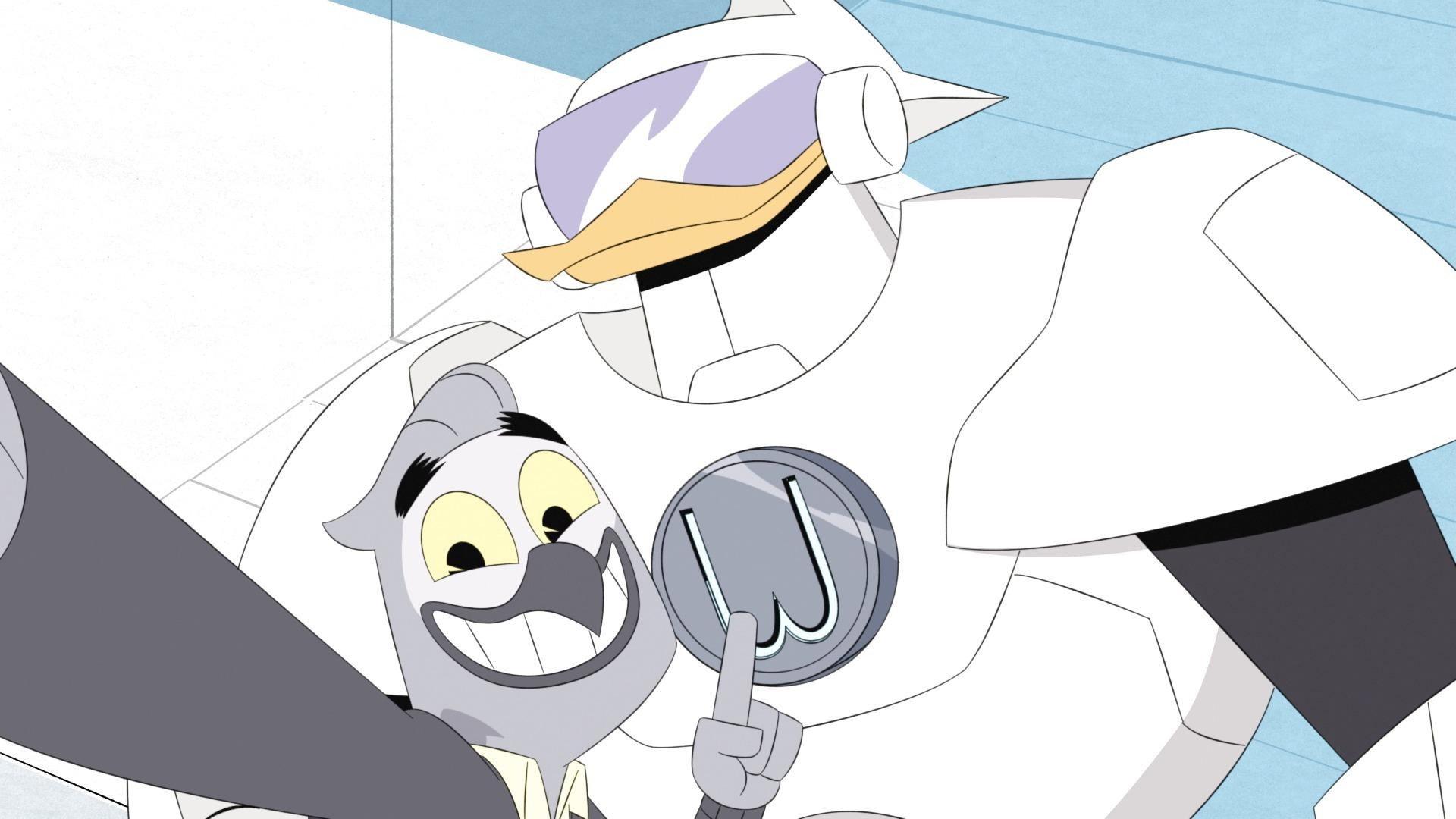 Still from Who is Gizmoduck?!