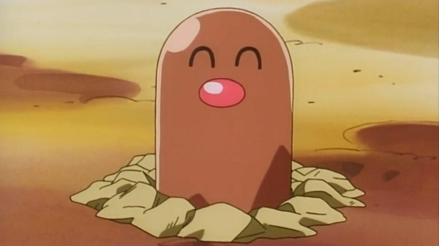 Still from Dig Those Diglett!