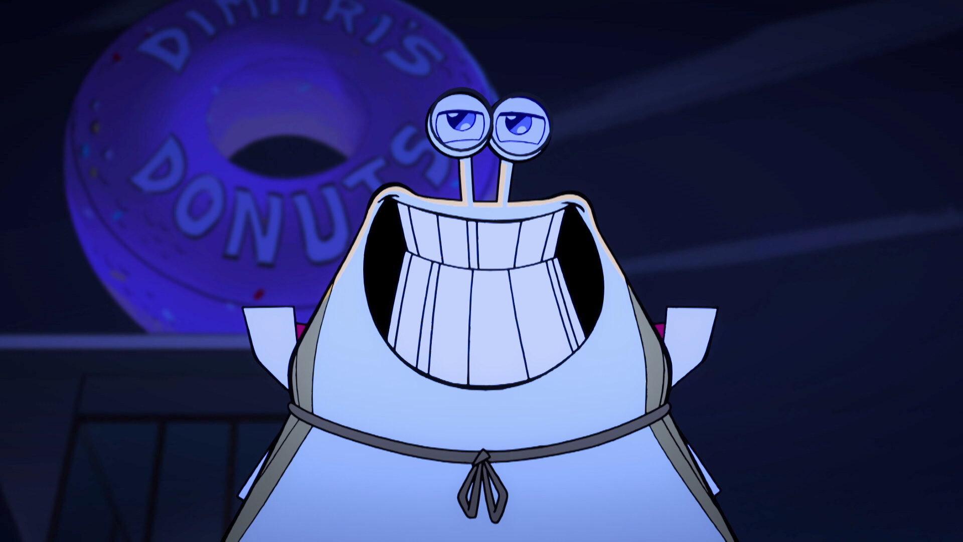 Still from The Packet Racket