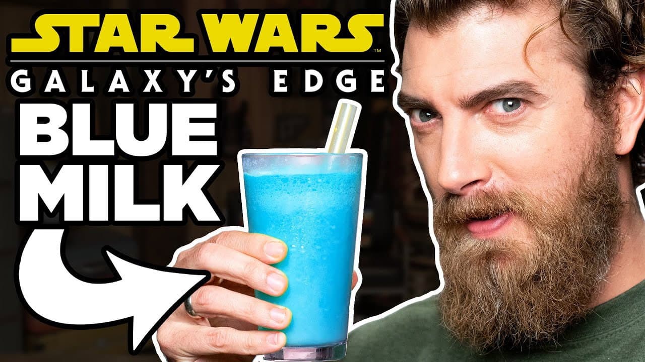 Still from Star Wars Galaxy’s Edge Food Taste Test