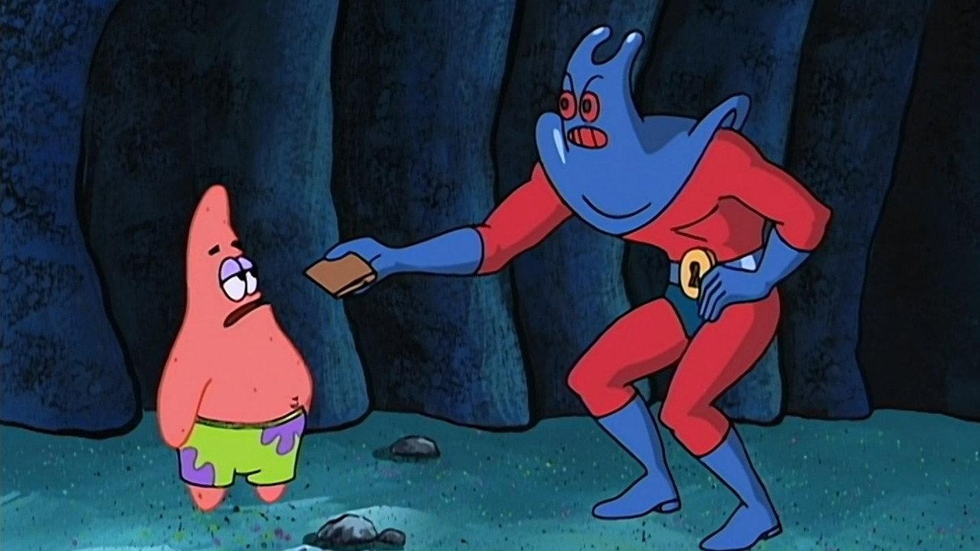 Still from Mermaid Man & Barnacle Boy III