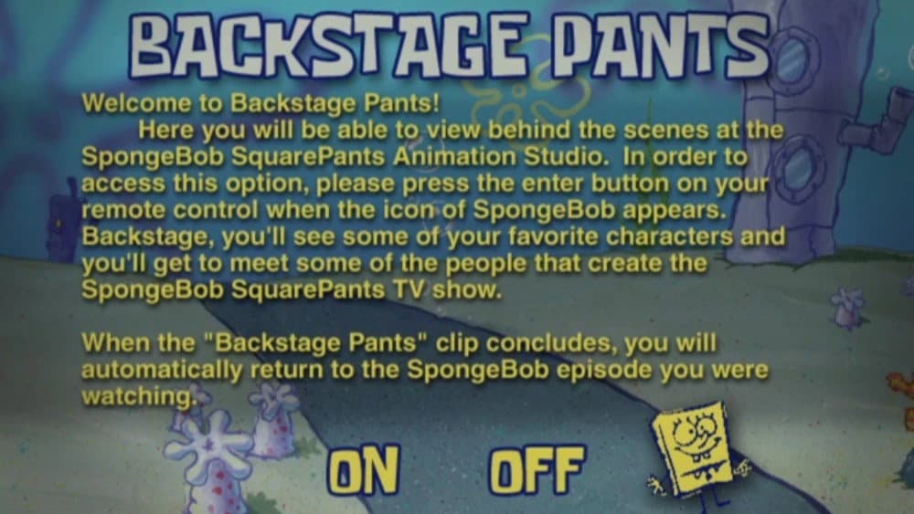 Still from Backstage Pants
