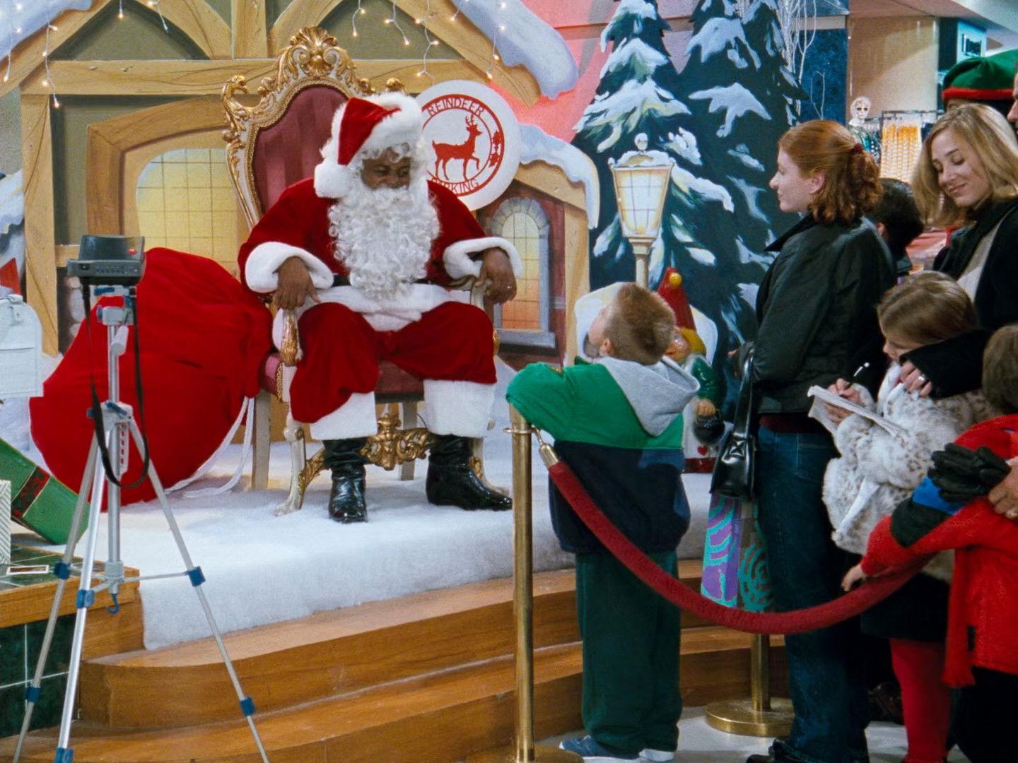 Still from Deck the Malls