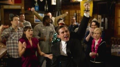 Still from Threat Level Midnight: The Movie