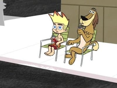 Still from Johnny's Big Snow Job
