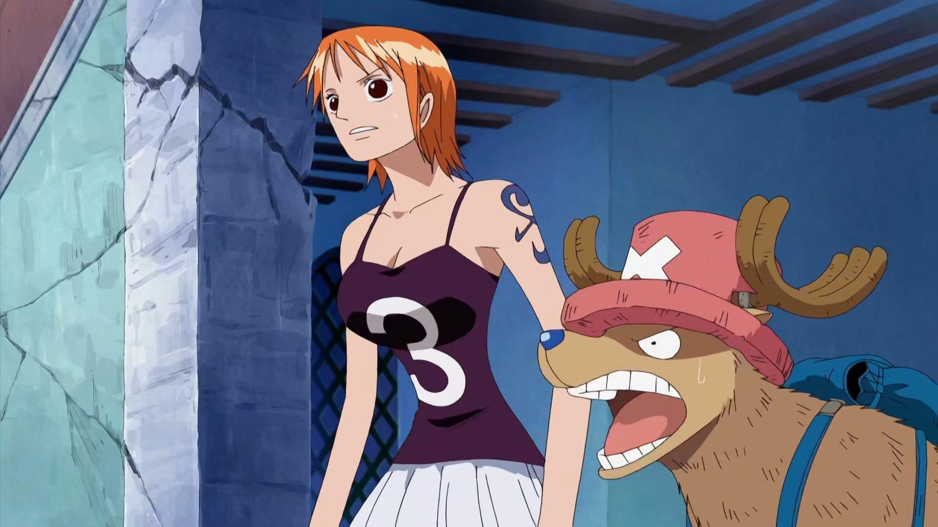 Still from Come Back, Robin! Showdown with CP9!