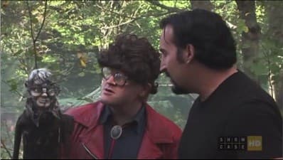 Still from Going Off the Rails on the Swayzie Train