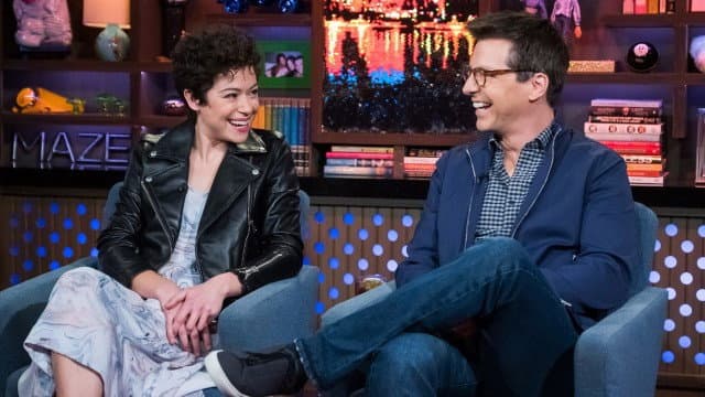 Still from Sean Hayes; Tatiana Maslany