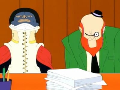 Still from Harvey's Civvy
