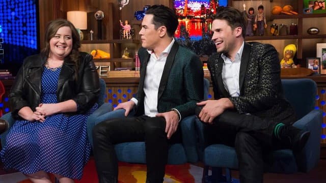 Still from Aidy Bryant, Tom Sandoval & Tom Schwartz