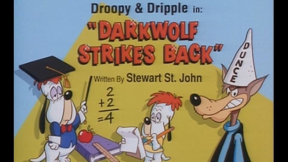 Still from Dark Wolf Strikes Back