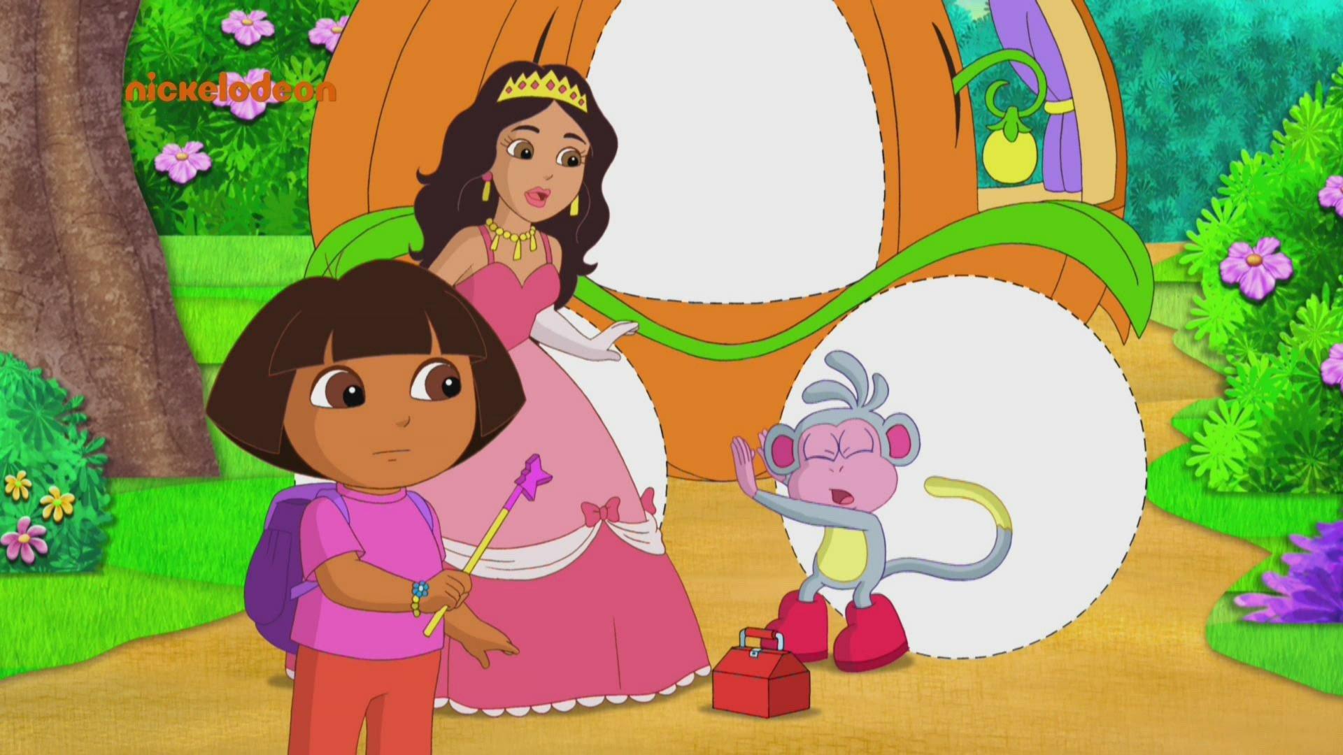 Still from Dora's Fairy Godmother Rescue