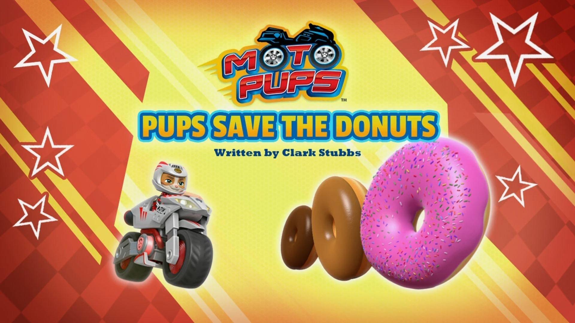 Still from Moto Pups: Pups Save the Donuts