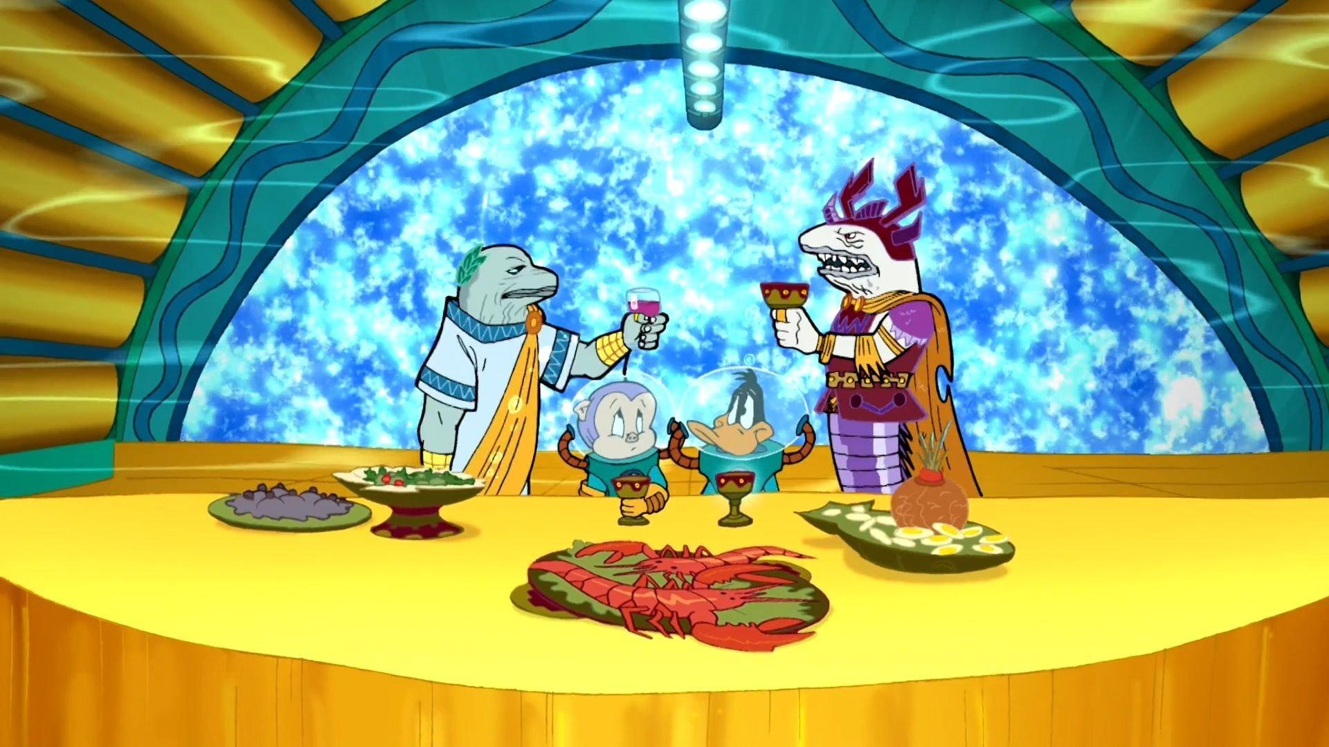 Still from The Fins of War