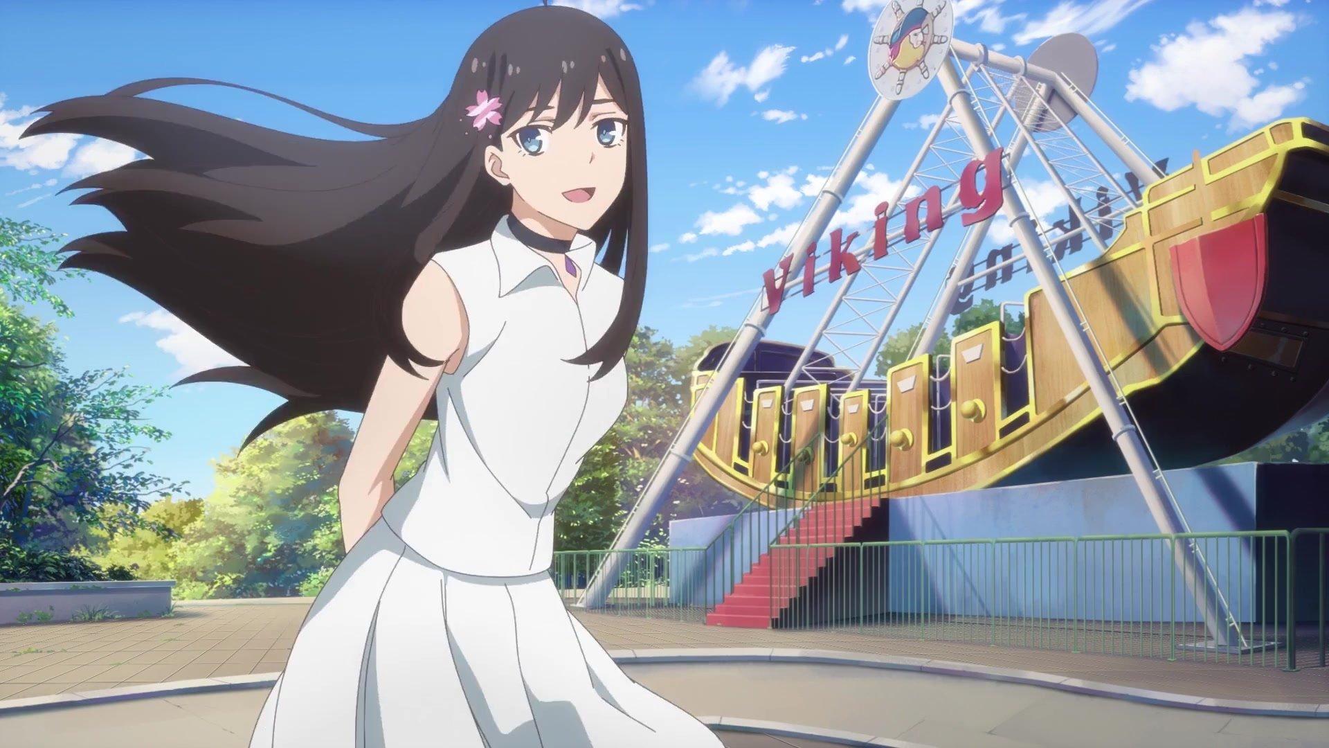 Still from What Should I Do When the Goddess Forces Me on a Date