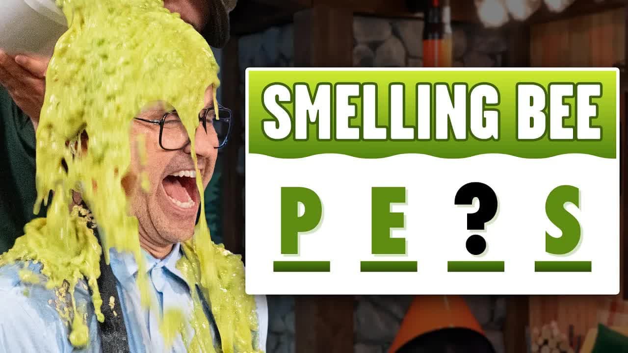 Still from Extreme Smelling Bee Challenge