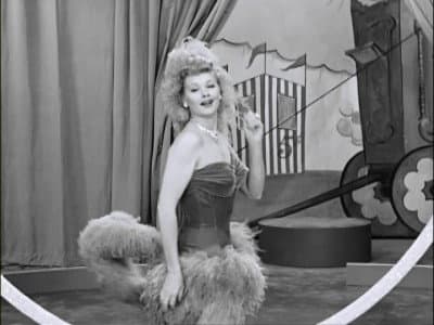 Still from Lucy Meets the Queen