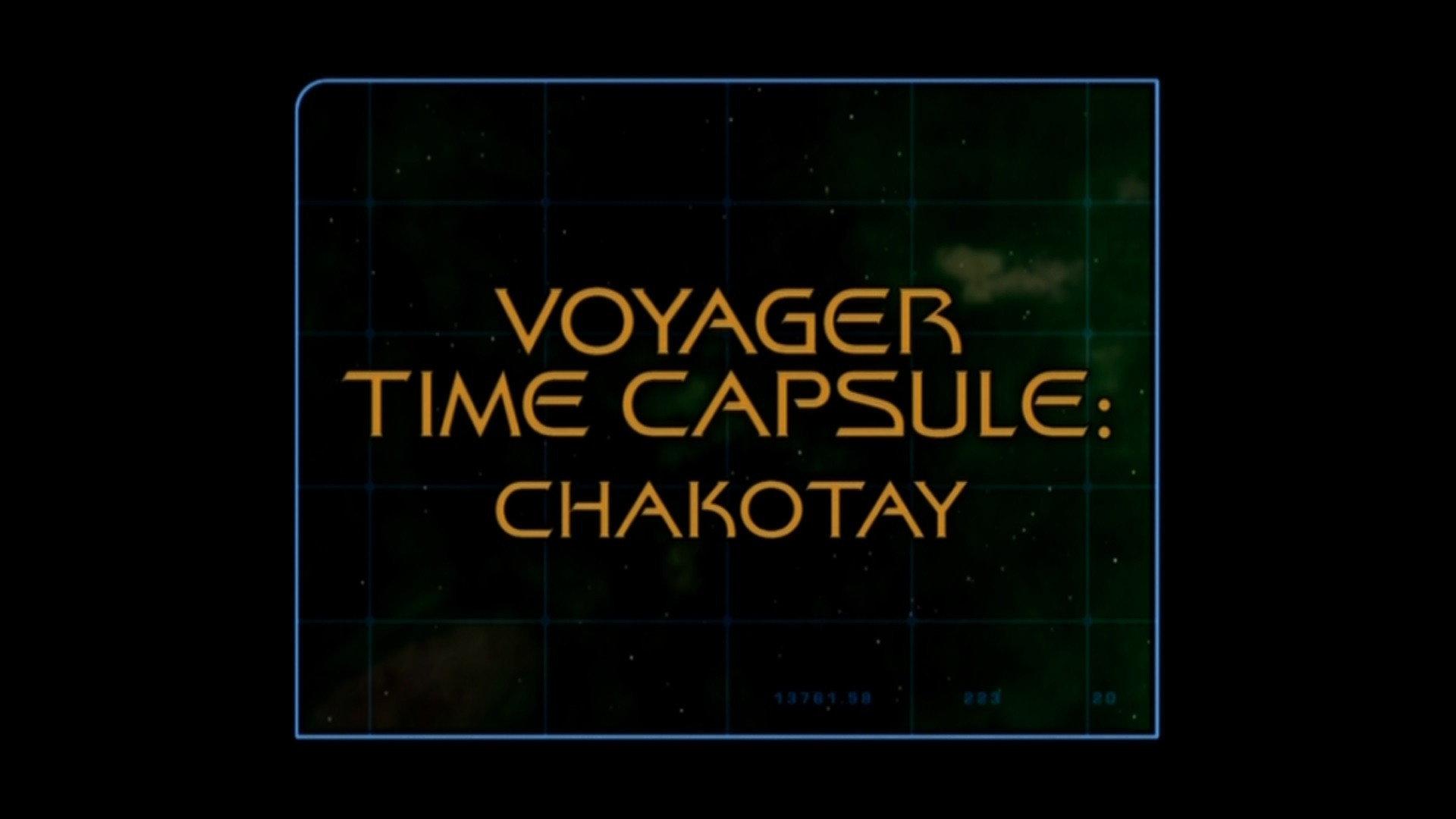 Still from Voyager Time Capsule: Chakotay (Season 6)