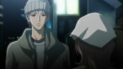Still from Reunion! Hachi and Shoji