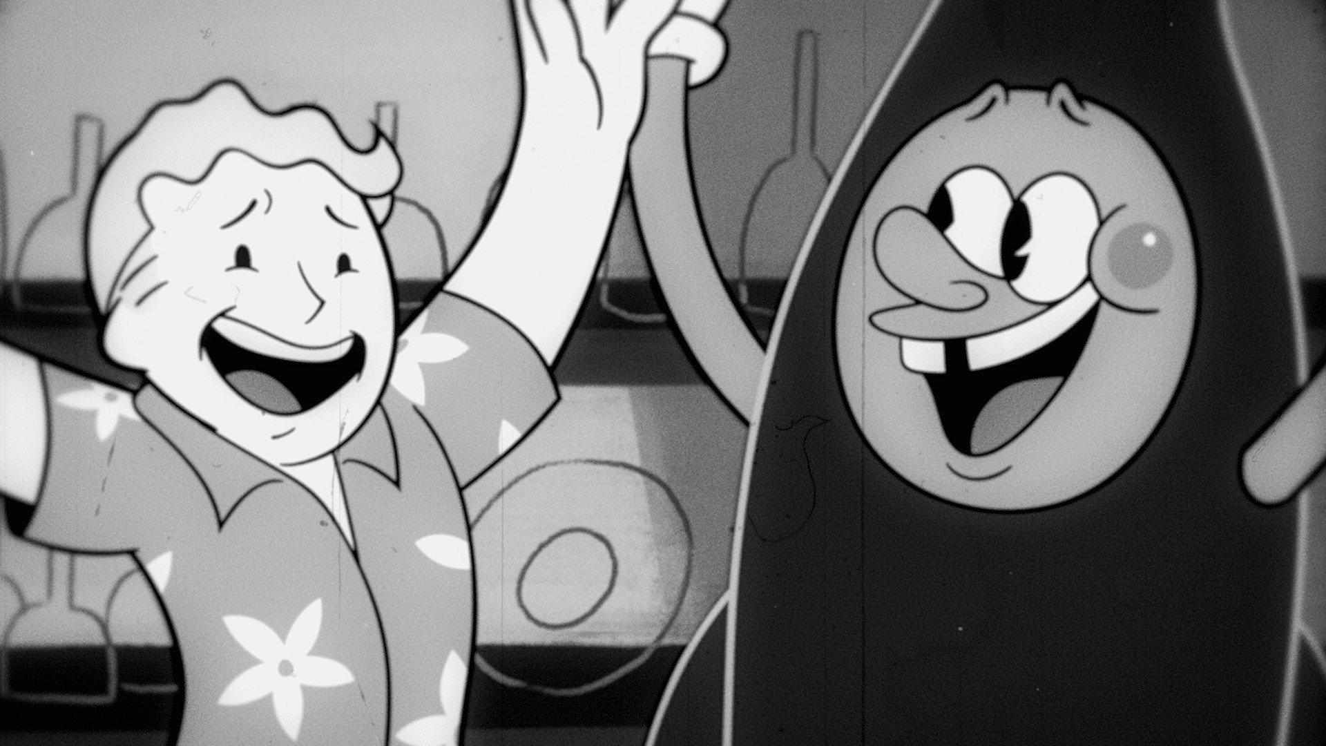 Still from Vault Seller's Survival Guide: Meet Me in Coswald!
