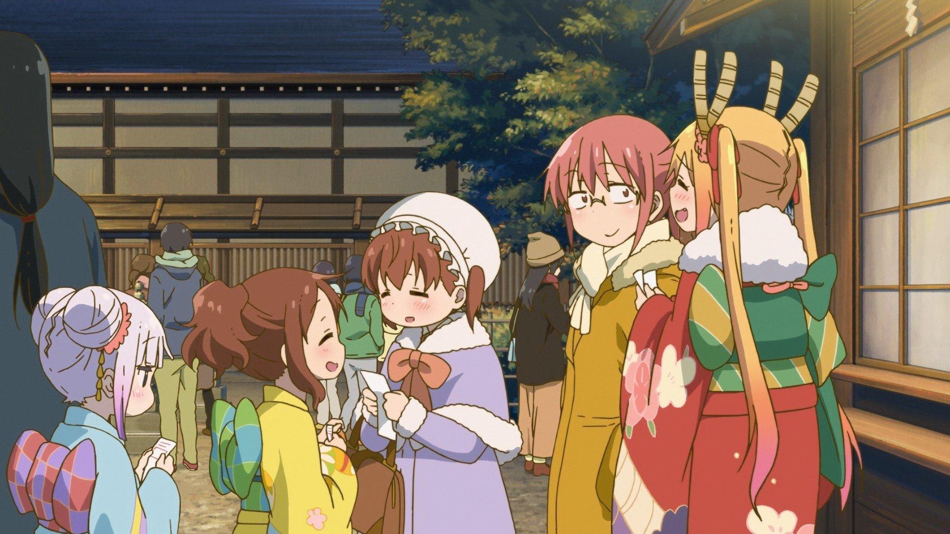 Still from Year End, New Year! (No Comiket Bit This Time)