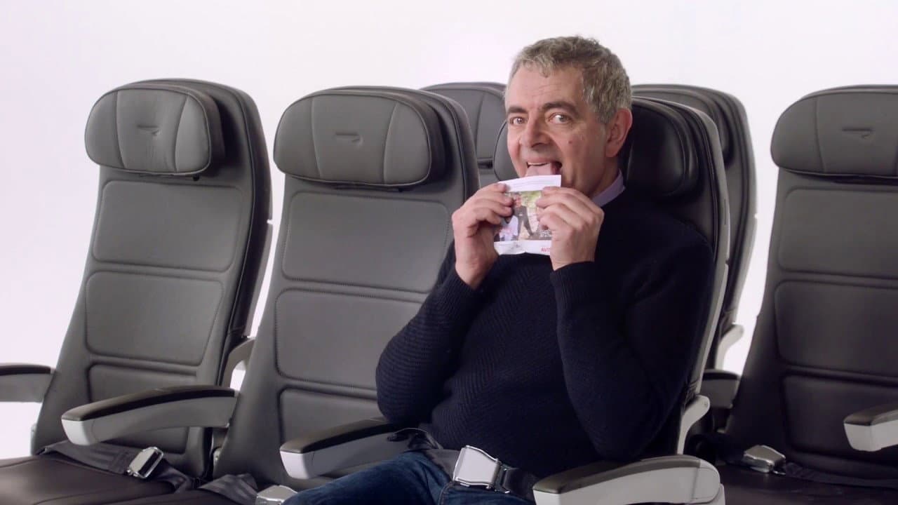 Still from British Airways Safety Video