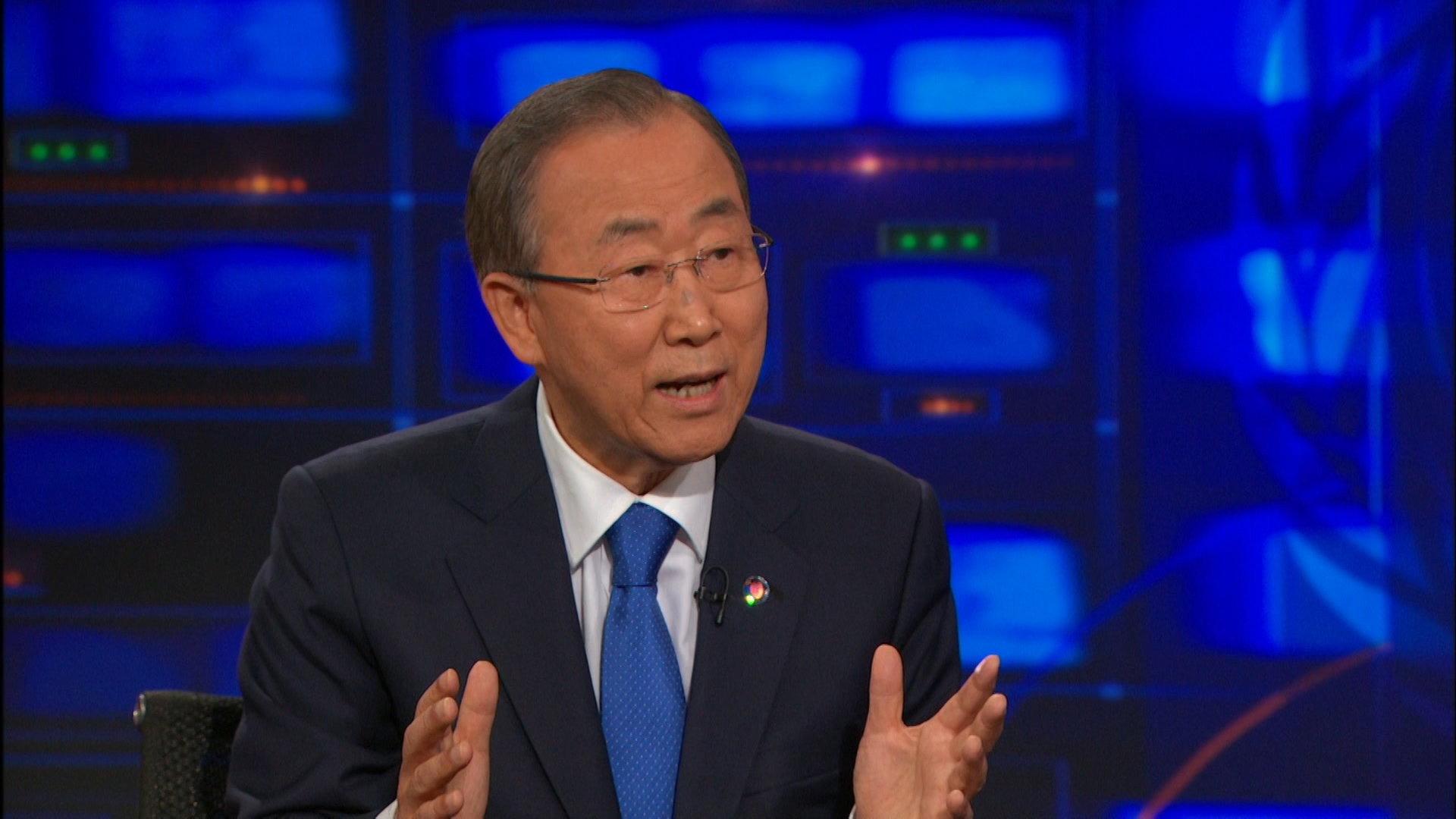 Still from Ban Ki-moon