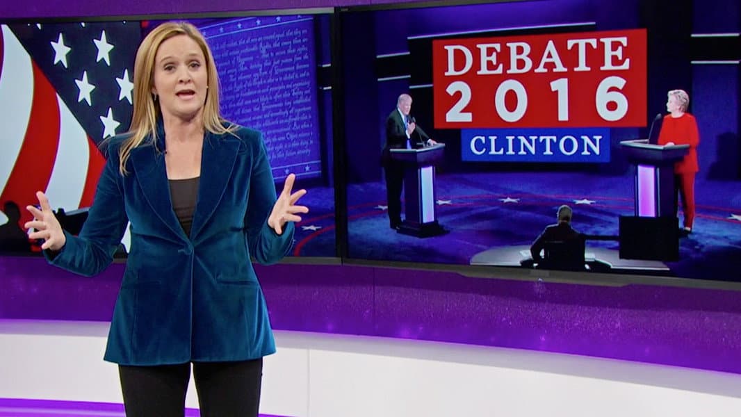 Still from Presidential Debate Special