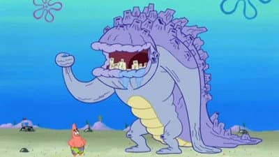 Still from The Monster Who Came to Bikini Bottom