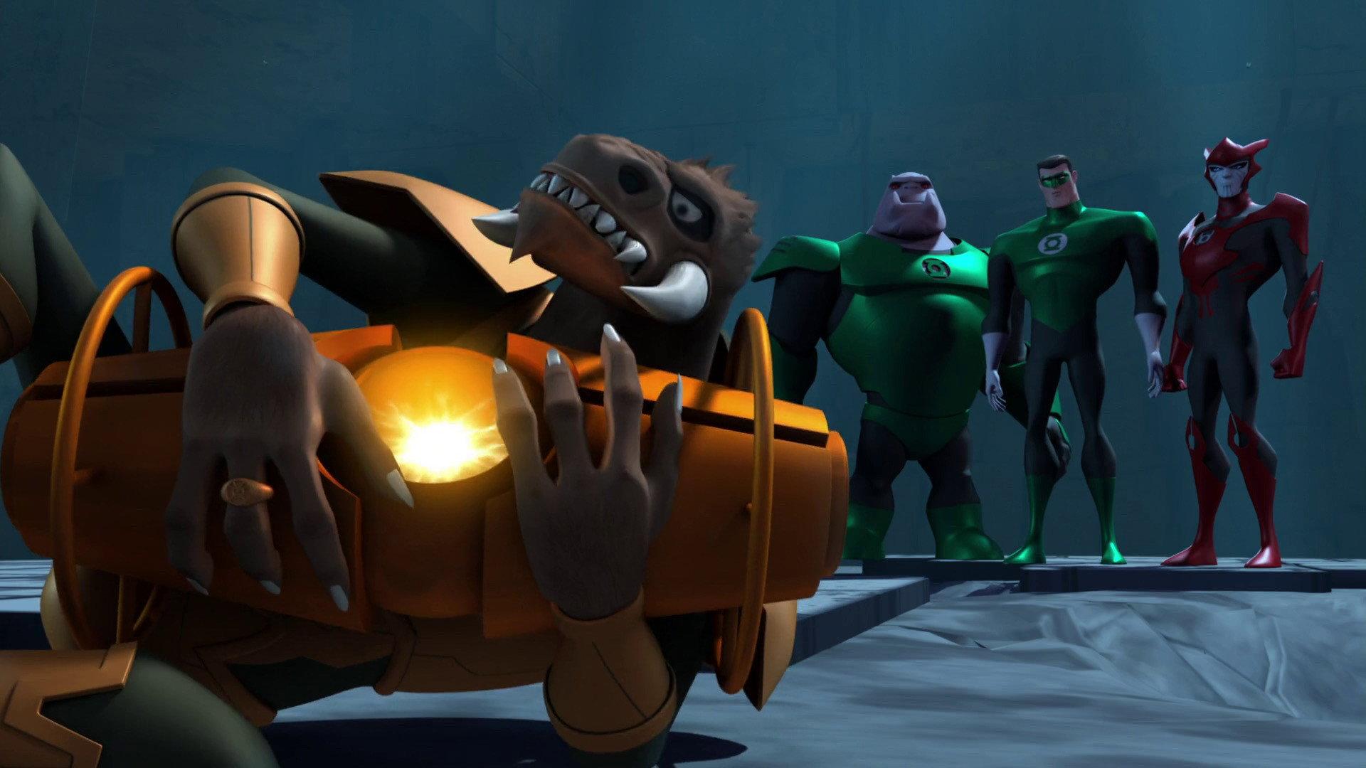 Still from Larfleeze