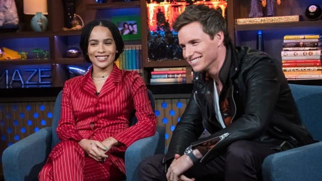 Still from Eddie Redmayne; Zoë Kravitz