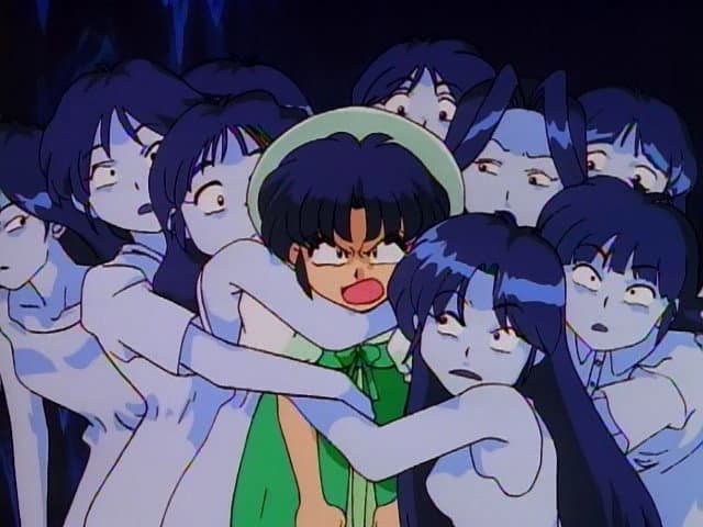 Still from Oh, Cursed Tunnel of Lost Love! Let My Love Be Forever