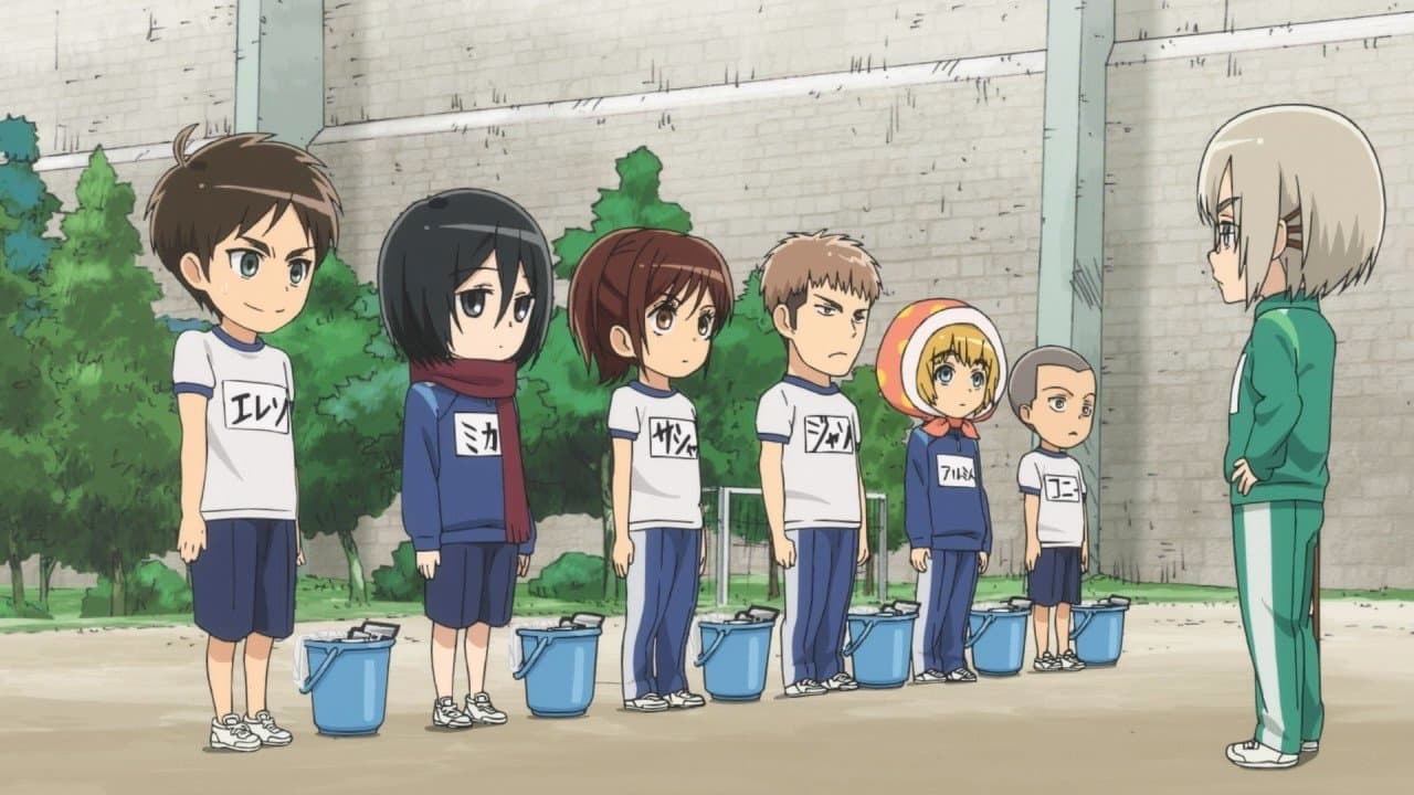 Still from Cleanup! Titan Junior High School