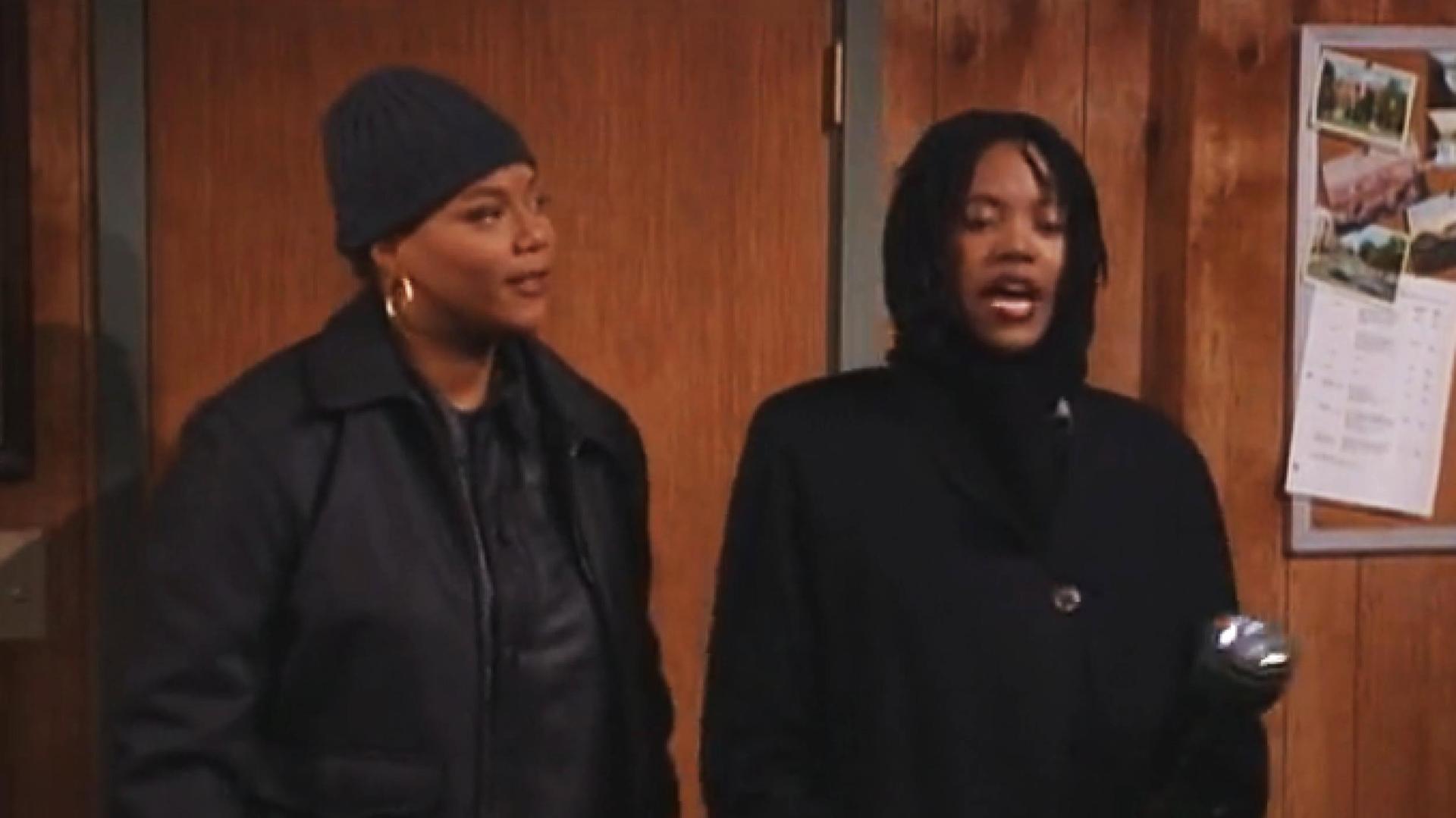 Still from Living Single Undercover