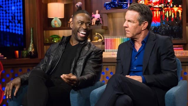 Still from Dennis Quaid & Sterling K. Brown