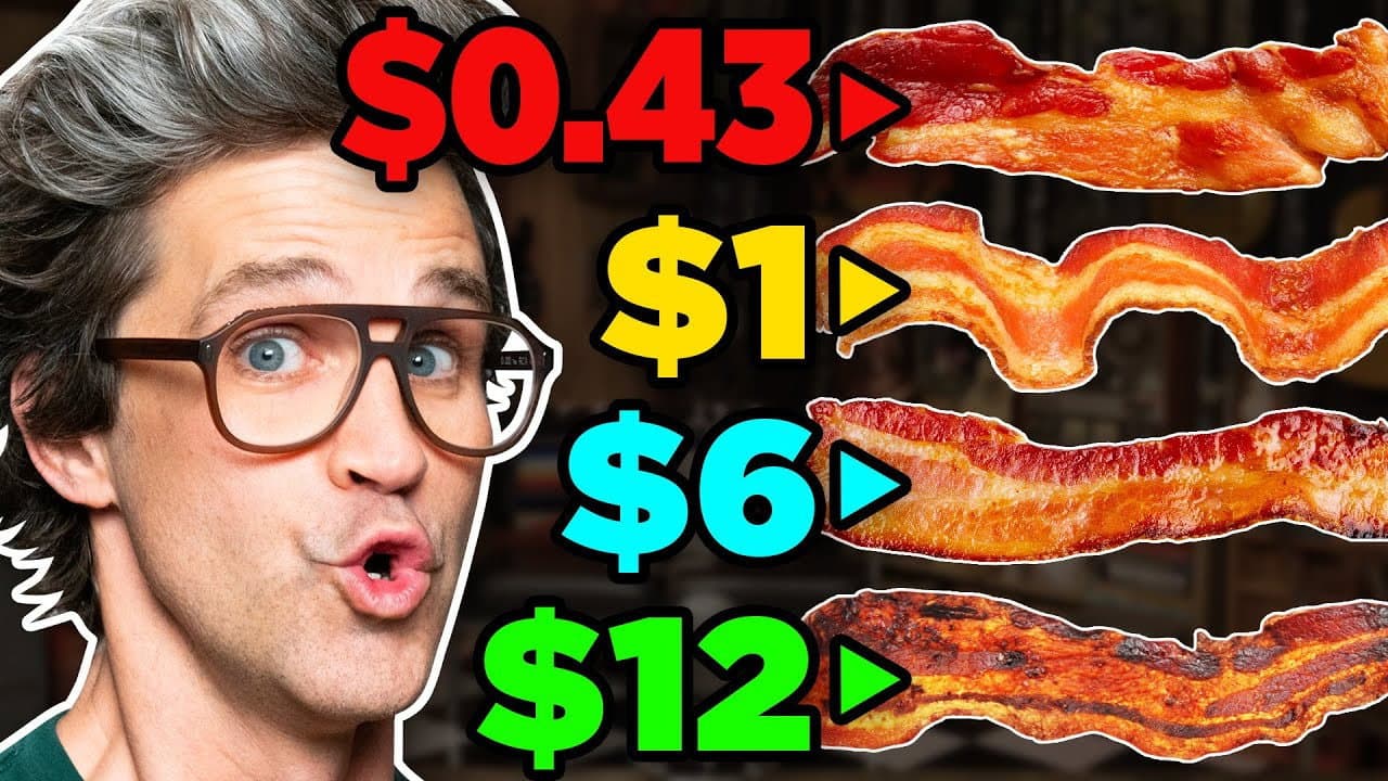 Still from Frozen vs. Fast vs. Fancy Food Taste Test