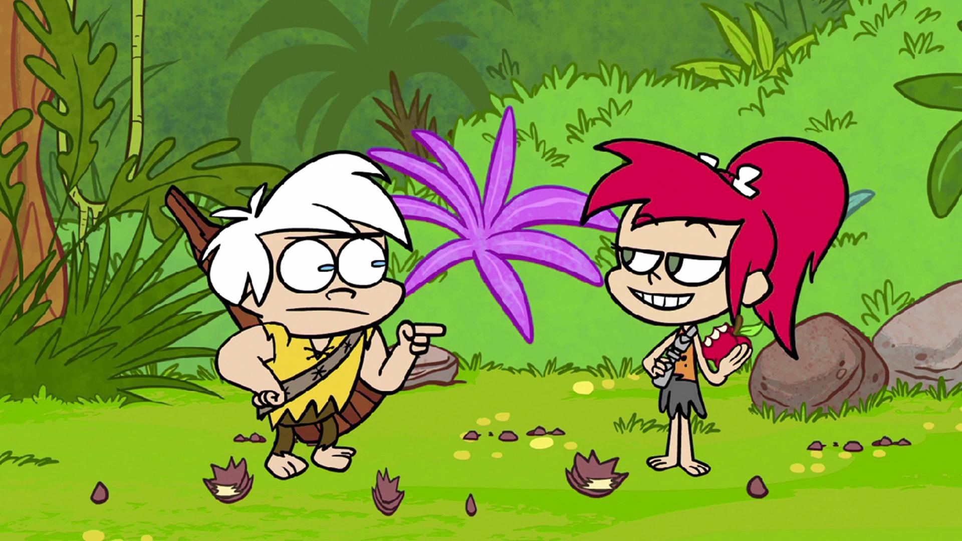 Still from Dinosaurs with Angel Faces
