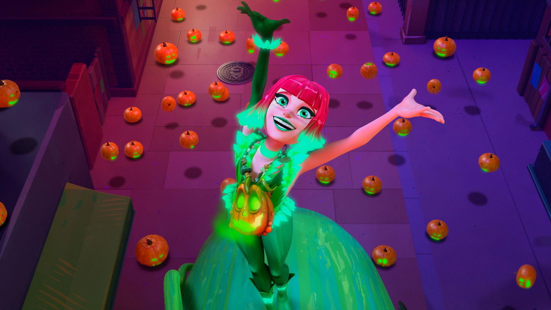 Still from Pumpkin Panic