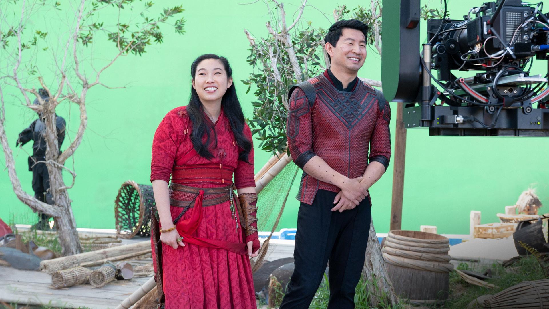 Still from The Making of Shang-Chi and The Legend of The Ten Rings