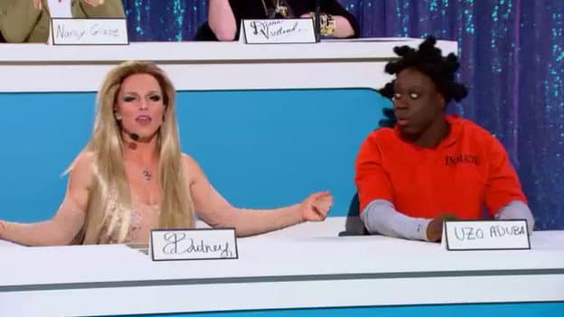 Still from Supermodel Snatch Game