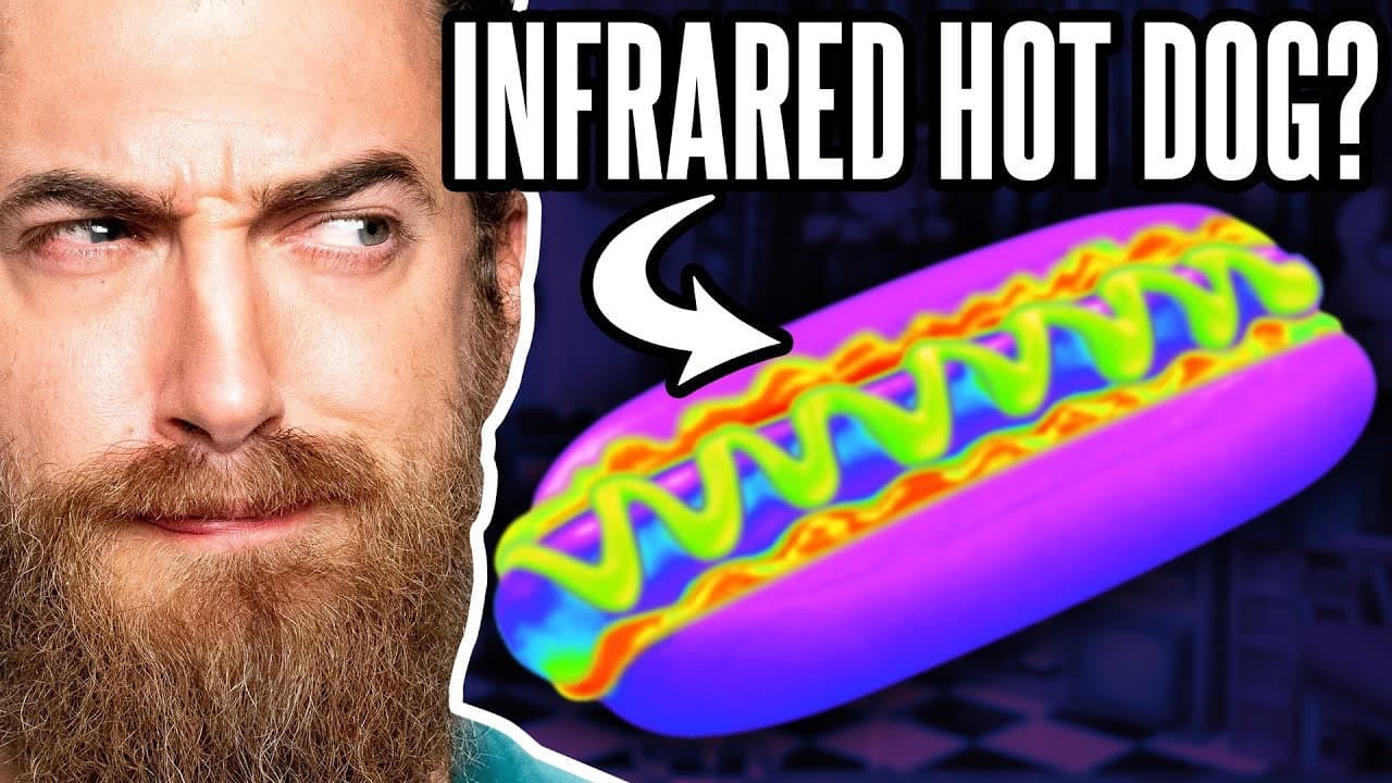 Still from Thermal Vision Mystery Food Challenge