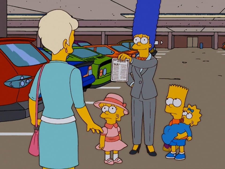 Still from Marge vs. Singles, Seniors, Childless Couples and Teens, and Gays