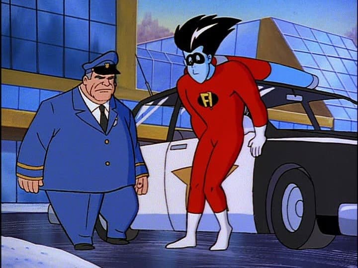 Still from The Chip: Part 2 / Freakazoid is History