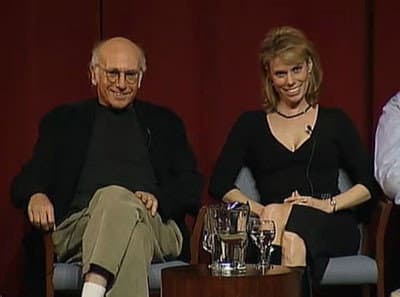 Still from Interviews: Museum of Television and Radio, with Larry David