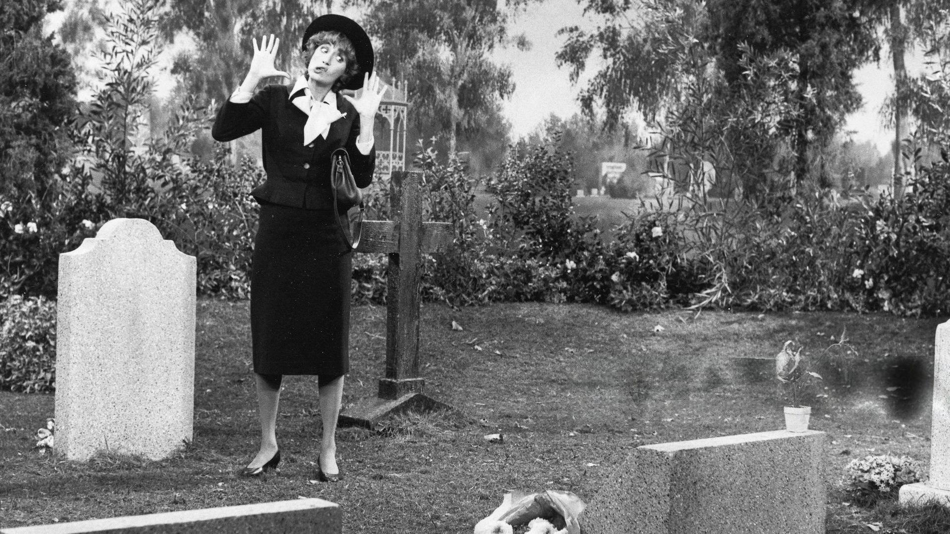 Still from A Visit to the Cemetery