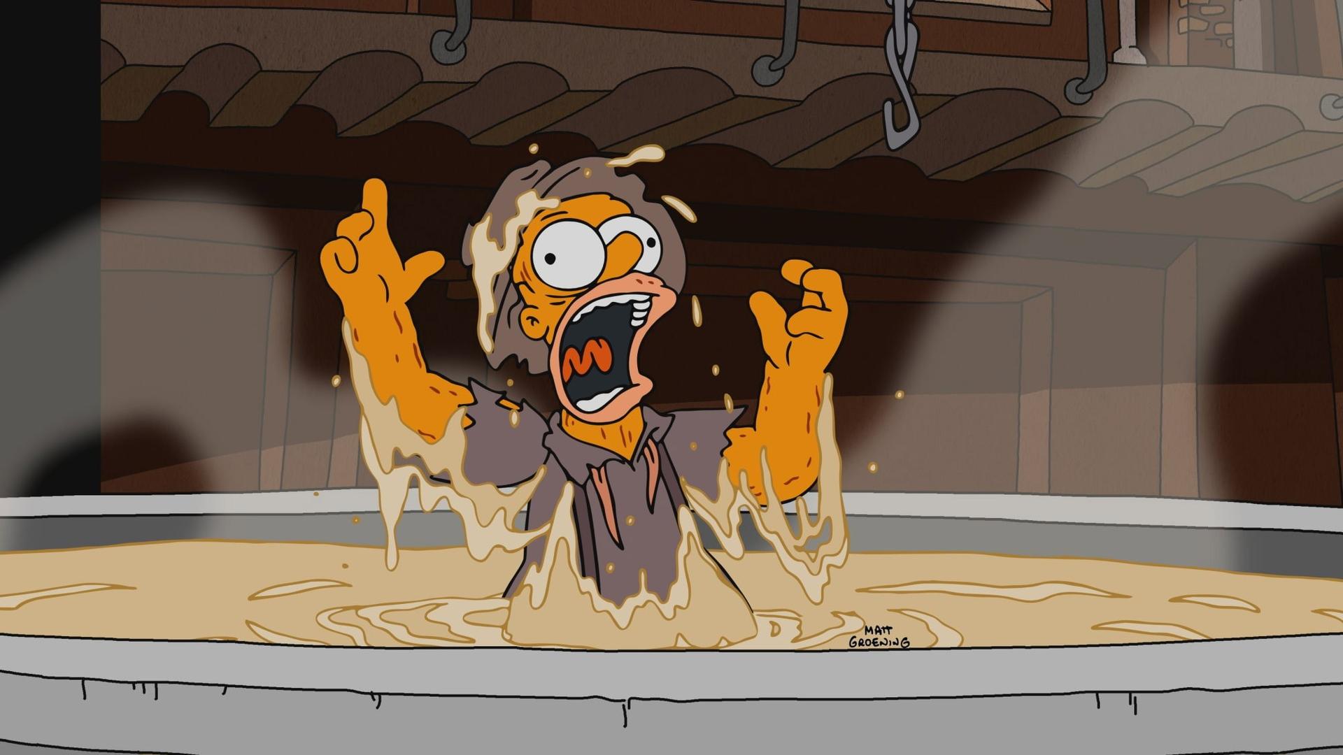 Still from Treehouse of Horror XXXV